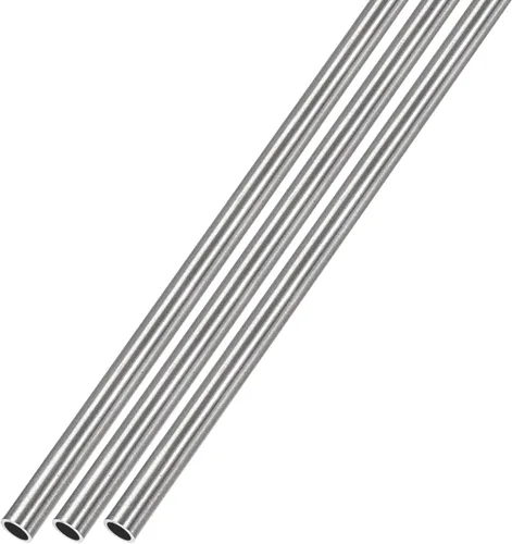 Miniatura 21 de METALLIXITY Tubo de acero inoxidable 304 (0.276 in de diámetro exterior x 0.031 in de alto x 11.811 in de largo) 3 piezas, tubo recto, para muebles