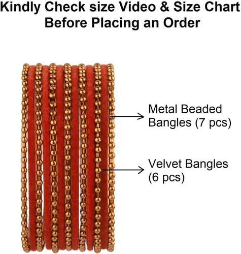 Miniatura 4 de Efulgenz Rakhi Gifts for Sister Boho Oxidized Indian Jewelry Velvet Bangles Set Bracelets Jewelry for Women Girls Raksha Bandhan Gift for Bhabhi