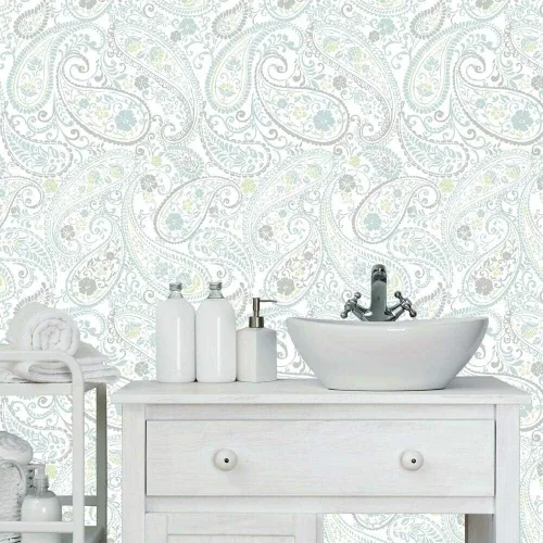 Miniatura 11 de RoomMates RMK11580RL - Papel pintado de cachemira beige