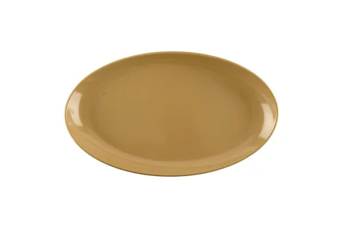 Miniatura 6 de G.E.T. OP-1580-CHI - Plato ovalado para servir con 15 chiles, apto para lavavajillas, plástico de melamina, colección Osslo