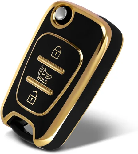 Miniatura 47 de Estuche para Llave Inteligente de TPU Funda Protectora Compatible con Azera Elantra GT EQUUS Genesis Coupe Santa FE Sonata Tucson Veloster KIA