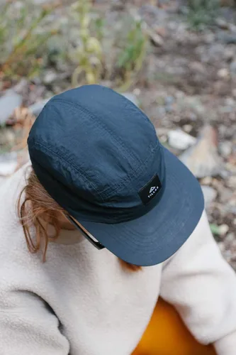 Miniatura 7 de Tillak Wallowa Gorro de Campamento, Gorra de Nailon Ligero de 5 Paneles con Cierre a Presión