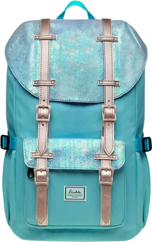 Miniatura 16 de Kaukko mochila para laptop de 15.6 pulgadas, mochila de viaje, P13-azul), EP5-NEW