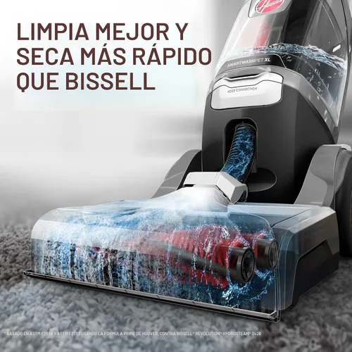 Miniatura 2 de Máquina limpiadora de alfombras y tapicería Hoover SmartWash Pet XL vertical, limpiador automático de alfombras de limpieza profunda, se convierte