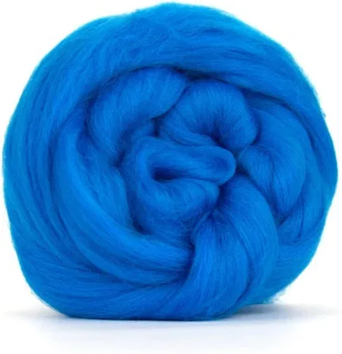 Miniatura 38 de Revolution Fibers Lana Merino para hilar Lana superior peinada Premium 22 micrones, perfecta para proyectos de fieltro, hilado, colgantes