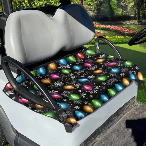 Miniatura 12 de Fundas de asiento de carrito de golf, toalla de manta de asiento de carrito de golf, cubierta de asiento de carrito de golf para asientos de 2