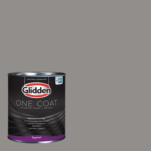 Miniatura 83 de Glidden Pintura Interior + Imprimación: Gris/Plata Antigua, Una Capa, Satinado, 1 Galón