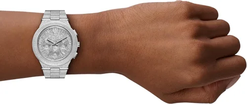 Miniatura 4 de Michael Kors Reloj de pulsera de acero inoxidable Billie Cronógrafo para mujer (Modelo: MK7558)