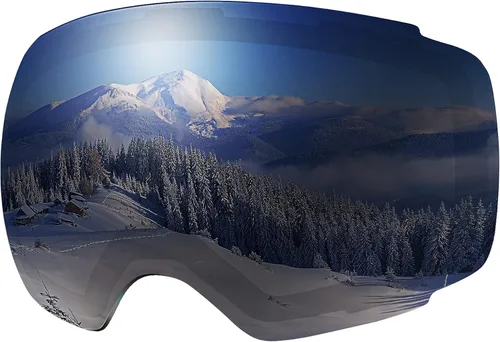 Miniatura 33 de OutdoorMaster Lentes de repuesto para gafas de esquí PRO - Más de 20 opciones Vlt 15% Azul