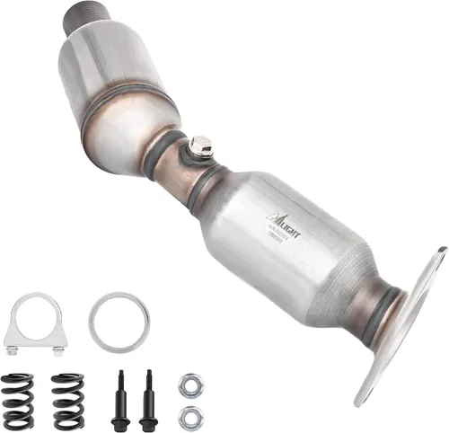 Miniatura 9 de Nilight - Convertidor catalítico de entrada/salida de 2 pulgadas con escudo térmico, catalizador universal de 2 pulgadas para Chevrolet Chevy Dodge