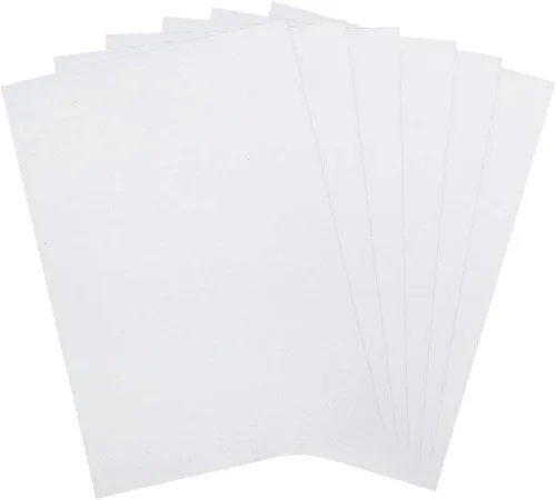 Miniatura 7 de Mega Crafts 6 hojas metálicas de espuma EVA de 16 x 24 pulgadas, papeles con purpurina azul brillante con parte trasera adhesiva, álbumes
