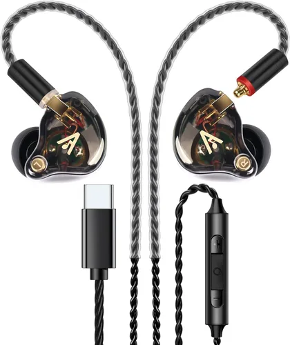 Miniatura 20 de Vibes 202 - Auriculares con cable - Auriculares HiFi in Ear Monitor - Auriculares profesionales con aislamiento de ruido - Sonido claro, graves