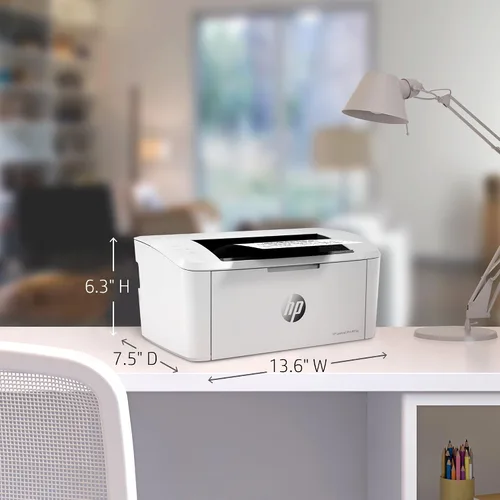 Miniatura 5 de HP LaserJet Pro M15w Impresora monocromática inalámbrica, funciona con Alexa (W2G51A)