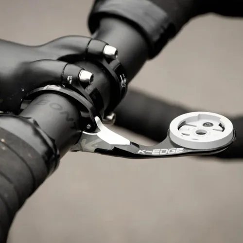 Miniatura 4 de K-Edge El Soporte para computadora de bicicleta de carreras para dispositivos GPS Garmin Negro accesorios de ciclismo-electrónica