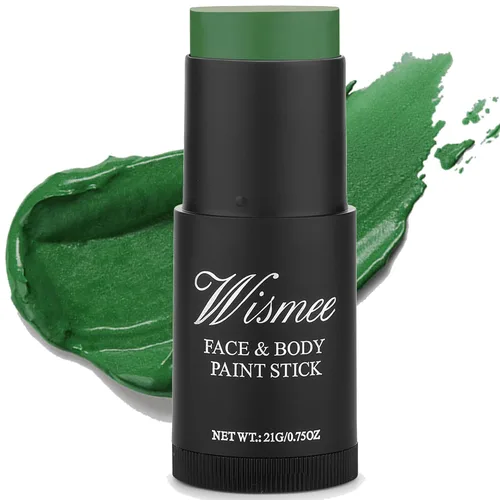 Miniatura 16 de Ojo naranja negro Deportes, palo de pintura de cuerpo de cara naranja, resistente al sudor, impermeable, pintura facial, maquillaje para Halloween