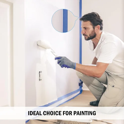 Miniatura 5 de EFOK Cinta de Pintor Azul 1 Pulgada a Granel - Cinta de Pintura 20 Rollos x 1 Pulgada x 55 Yardas - Cinta de Pintor Azul Cinta de Enmascarar
