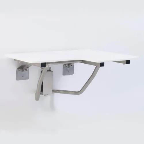Silla de ducha plegable para ancianos y discapacitados | ADA asiento de ducha plegable montado en la pared soporta hasta 600 libras | Silla de ducha