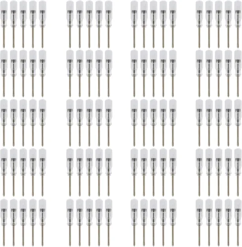 Miniatura 8 de 100 piezas de destornilladores ranurados planos de mini tamaño de 45mm x 2mm 2.0mm para reparación de gafas, celulares, HDD, cámara, laptop Azul