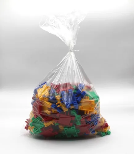Miniatura 6 de PARTY BARGAINS Bolsas de almacenamiento de alimentos de 1 galón con lazos giratorios, 11 x 13 pulgadas (225 unidades) – Bolsas de plástico