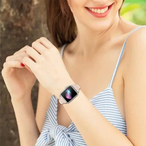 Miniatura 8 de Correa de repuesto compatible con Apple Watch de 1.49, 1.57, 1.65 o 1.73 pulgadas o iWatch Series 6, SE, Series 5, Series 4,Series 3,Series 2,Series