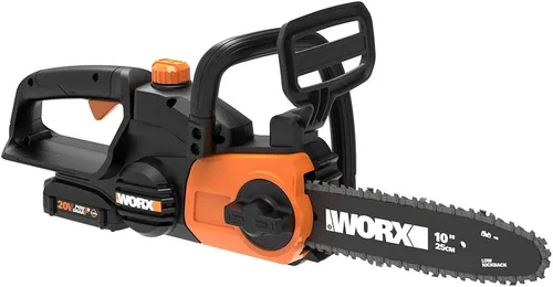 Miniatura 9 de Worx Motosierra inalámbrica de 20V 10" Power Share con tensión automática (solo herramienta) - WG322.9