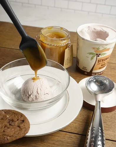 Miniatura 5 de RSVP International Colección de herramientas para helados, aptos para lavavajillas, mango grande, cucharada
