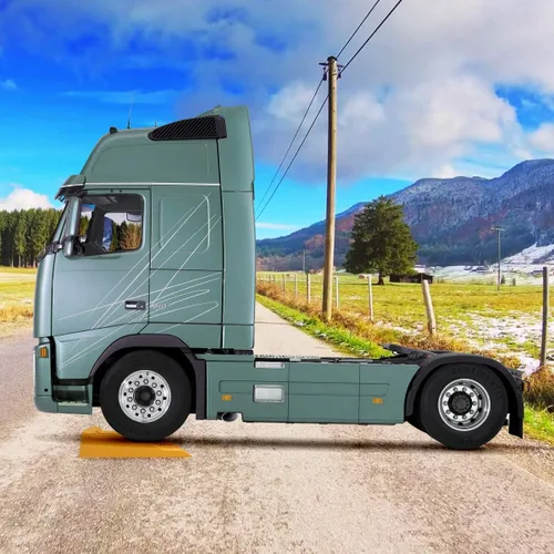 Miniatura 8 de ZONETECH Rampas de nivelación automotriz - Calzas de rueda de automóvil de alta calidad, nivelador, estabilizador en suelo irregular, ideal