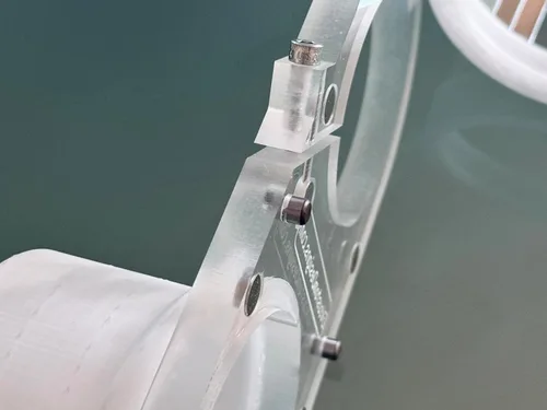 Miniatura 3 de Zapata de polvo transparente para fresadora de grabado de enrutador, colector de arranque de polvo, puerto de vacío de 4 pulgadas... (2.559 in)