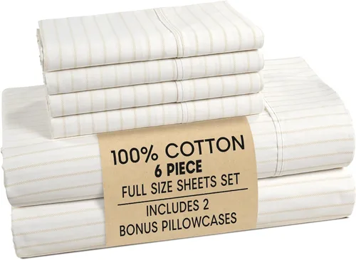 Miniatura 74 de Casa Platino Sábanas de cama individual XL, sábanas de 100 % algodón con 2 fundas de almohada, tejido percal crujiente y sensación acogedora, verde