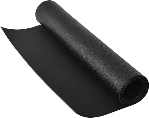 Goplus Alfombrilla gruesa para caminadora para suelos de madera dura, PVC impermeable de alta densidad, almohadilla protectora de suelo para equipo
