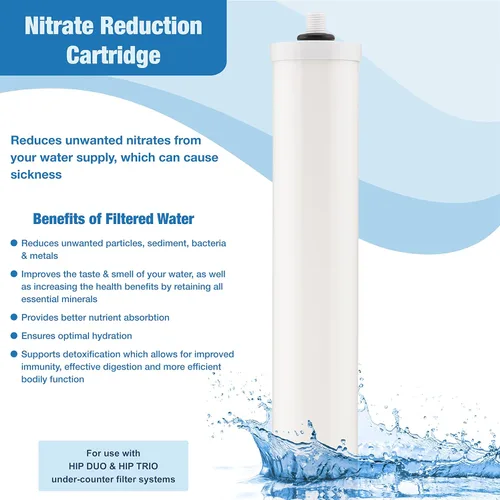 Miniatura 4 de Doulton ¦ W9125047 ¦ Filtro de agua potable con cartucho de reducción de nitrato de 10" ¦ Rosca BSP ¦ Para uso en la primera cámara de las carcasas