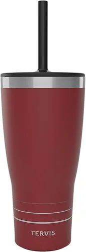 Miniatura 17 de Tervis Traveler - Vaso aislado de acero inoxidable con triple pared y recubrimiento en polvo, mantiene las bebidas frías y calientes, 30 onzas