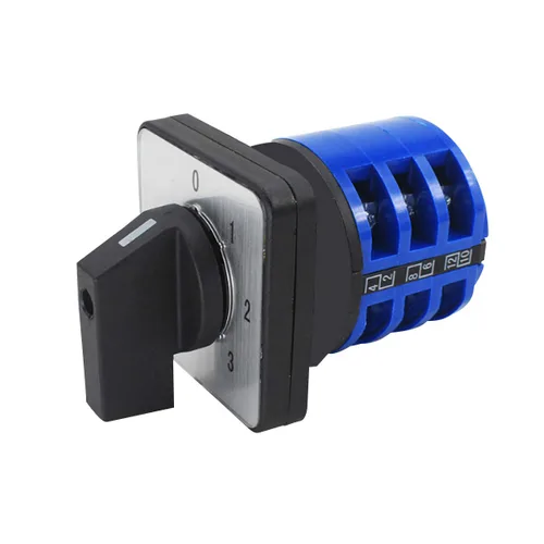 Miniatura 5 de Interruptor selector de cambio universal, interruptor de transferencia de potencia, 4 posiciones 12 terminales, LW26-10/3 0-3 380V 10A Motor