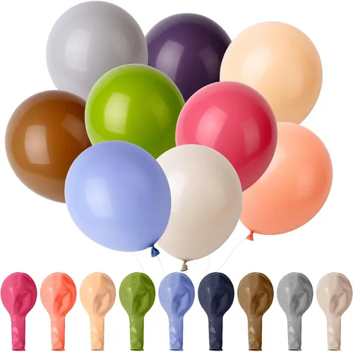 Miniatura 12 de Mr. Pen - Globos, 12 pulgadas, paquete de 54, negro, globos de fiesta