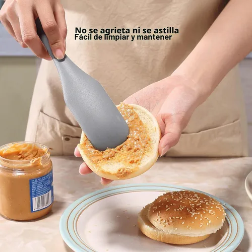 Miniatura 5 de Juego de espátulas de silicona Tongjude, juego de espátulas de silicona, utensilio de cocina resistente al calor para utensilios de cocina