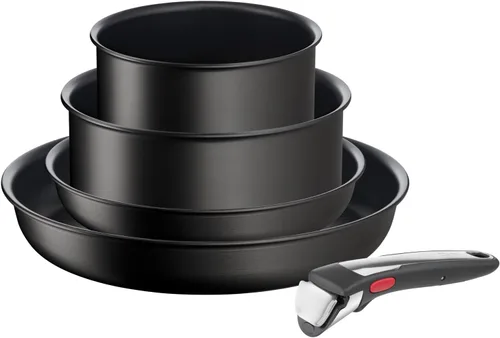 Miniatura 14 de Tefal Ingenio Unlimited ON L3959143 - Juego de sartenes antiadherentes de 3 piezas, 24 y 11.0 in, 1 mango extraíble, fácil limpieza, indicador