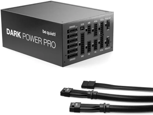 Miniatura 2 de be quiet! Dark Power Pro 13 1300W Fuente de alimentación Cumple con ATX 3.1 80 Plus Titanium Regulación digital para tarjetas gráficas PCIe