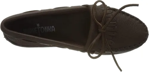 Miniatura 5 de Minnetonka Mocasines Kilty con flecos para mujer, Natural