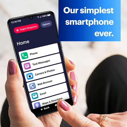 Miniatura 4 de Lively Jitterbug Smart4 Smartphone para personas mayores, teléfono celular para personas mayores, no compatible con otros operadores inalámbricos