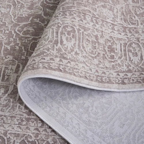 Miniatura 69 de SAFAVIEH Alfombra 10x14 - Colección Reflection - Grande - Beige y Crema, Sin Desprendimiento y Fácil Limpieza, Ideal para Sala de Estar, Dormitorio