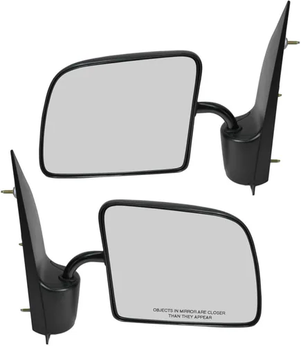 Miniatura 99 de TRQ Juego de 2 piezas de espejo lateral del conductor y del pasajero, ajuste eléctrico calentado sin memoria, color gris, compatible con Volkswagen