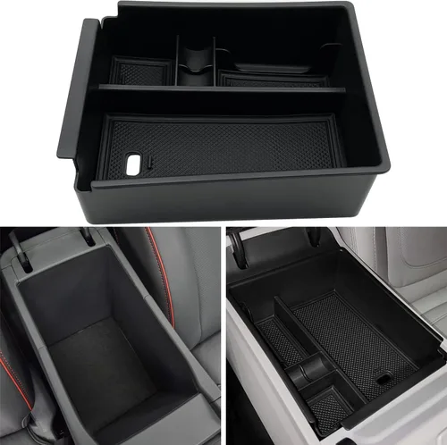 Compatible con Hyundai Tucson Limited e Híbrido 2022 2023 2024 Accesorios Organizador de Bandeja de Consola Central se ajusta para 2022 2023 2024