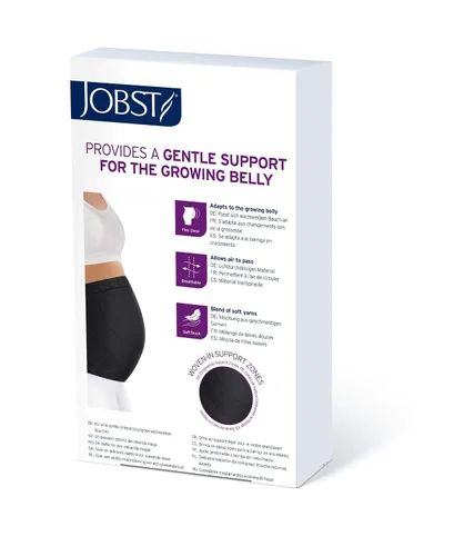 Miniatura 4 de JOBST Banda para el vientre de maternidad color negro mediano