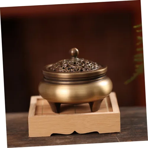 Miniatura 3 de IMIKEYA 4 piezas de base de bonsái de esquina para el hogar, tetera, estilo de mesa, tanque, soportes de patio, jarrón, muebles para estante
