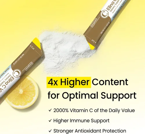 Miniatura 4 de DONGKOOK Vita Pop - Polvo coreano de vitamina C de 2,000 mg sin azúcar, vitamina D y barra de biotina, bebida de limonada, suplementos de vitamina