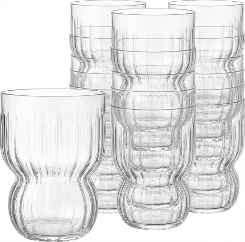 Miniatura 6 de Oojami Paquete de 40 copas de vino desechables de 12 onzas, vasos de plástico sin tallo, inastillables, sin BPA, reutilizables, reciclables