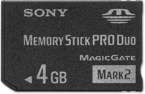 Sony 4 GB Memory Stick Pro Duo MSMT4G/TQ1 (Negro)