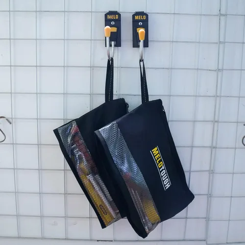 Miniatura 5 de MELOTOUGH Bolsa pequeña para herramientas con cremallera, bolsa de herramientas pequeña con cremallera, bolsa organizadora de almacenamiento