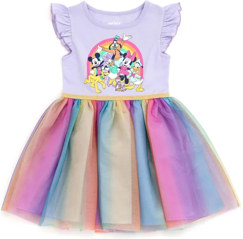 Miniatura 20 de Vestido de tul con tutú de Disney para bebés a niñas grandes, tallas desde 12 meses hasta 18-20