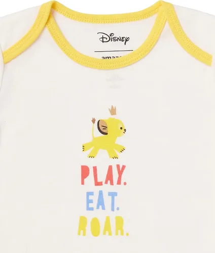 Miniatura 6 de Amazon Essentials Disney Marvel Star Wars - Body unisex de manga larga para bebés, paquete de 5